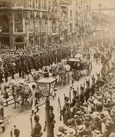 Impression stéréoscopique du jubilé de diamant de la reine Victoria, 28 juin 1897 - English Photographer